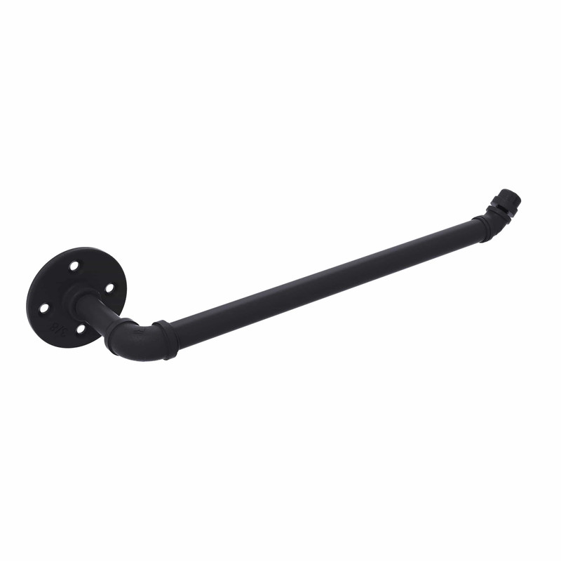 Wall Mounted Paper Towel Holder, Matt Black Finish
